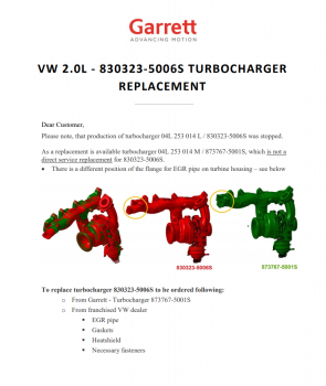 04L253014M Crafter Turbolader T6 Transporter Bus Multivan 150PS HGR GTD1446VZ 04L253014N