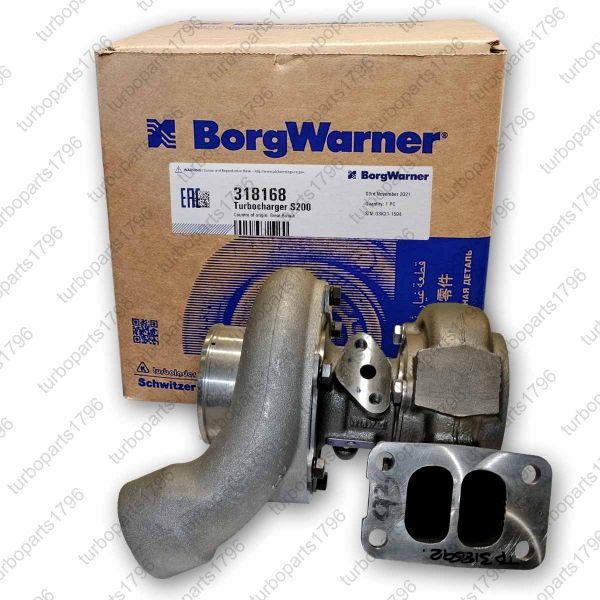 318168 7485003740 Turbolader S200 RENAULT LKW TRUCKS MIDLUM SCHWI318168 318168R W63